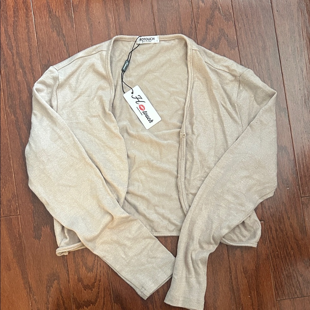 Women's Tan Sweater